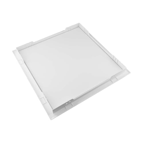 Panel de acceso ABS blanco 250x250mm para inspección de techos y paredes con cables 5