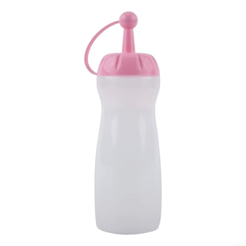 Botella de plástico de 320 ml para almacenar y dispensar tus salsas favoritas