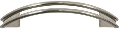 Retro Brushed Nickel Two Bar Kitchen Cabinet Handle
