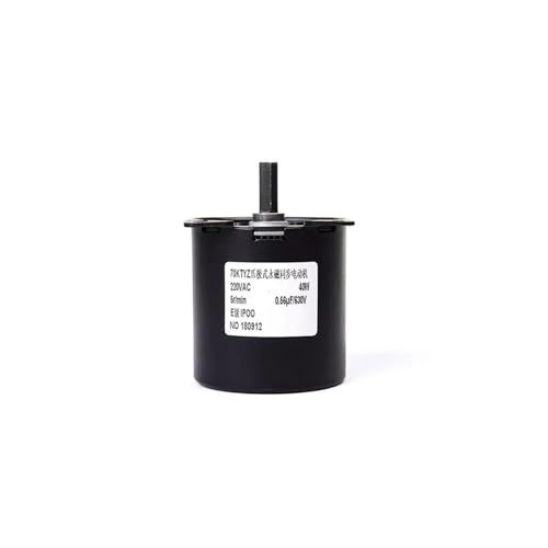Motor síncrono 70KTYZ de imanes permanentes con reductor 220V CA y 40W 3