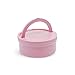 KindTail - Kind Bowls, Travel Dog Bowls, Portable Pet Bowls, Microwave and Dishwasher-Safe Dog Bowl with Lid and Handle, Inner Bowl with 10oz Capacity and Outer Bowl with 20oz Capacity, Rose Pink