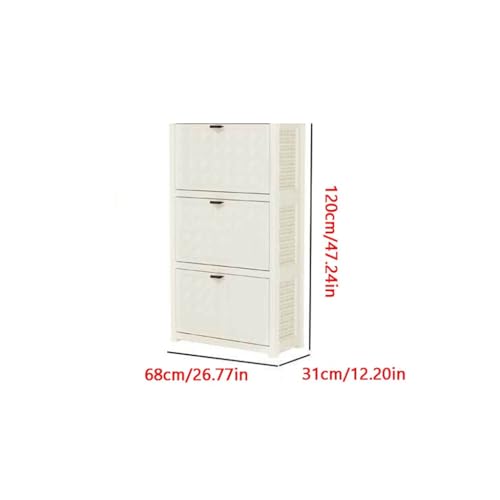 Armoire d'entrée de grande capacité contre le désordre des chaussures de maison