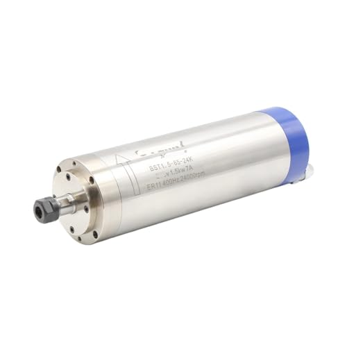 Motor de husillo sin sobrecalentamiento ER11 a 24000 rpm de 1,5 kW