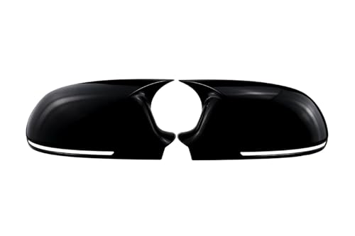 Capuchon couvercle rétroviseur latéral noir brillant pour A4 A5 Q3 RS3