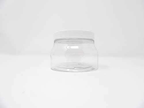 Premium Life Plastic Jars - 8 Oz. Pet Tuscany Style - 70mm - Pack of 12