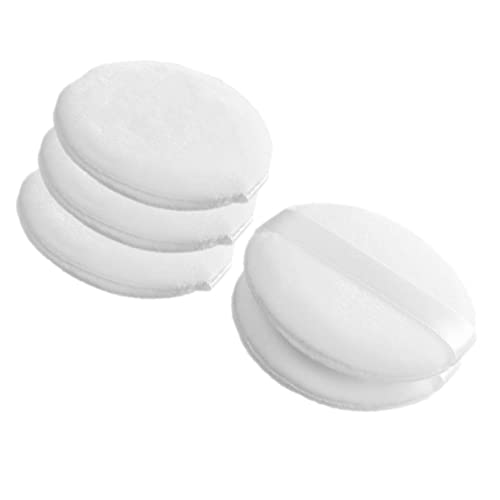 VALICLUD 5Pcs Makeup Pads for Powder Application Velour Cosmetic Lightweight and Comfortable Makeup Accessories for Loose Powder