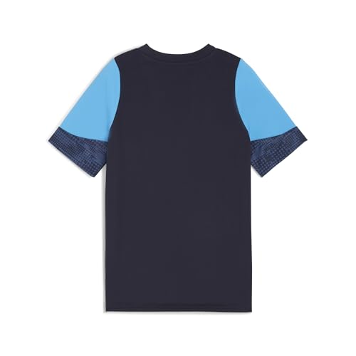 PUMA Maillot d’entraînement Olympique de Marseille Enfant et Adolescent 152, New Navy Bleu Azur Blue