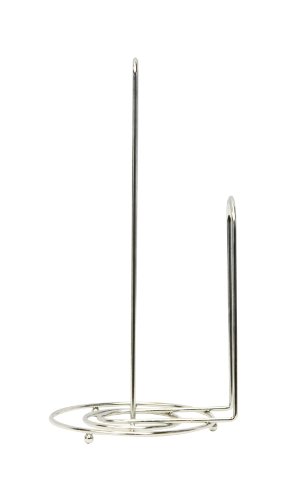 Southern Homewares Metal Quick Load Paper Towel Stand Style Holder Chrome