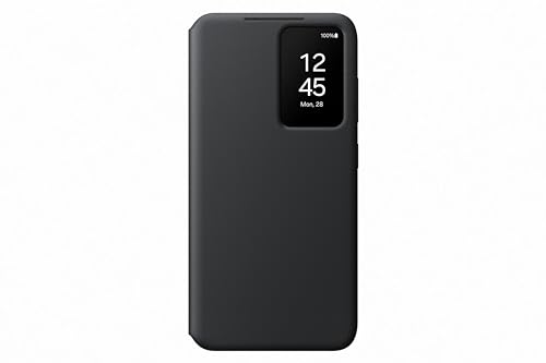Samsung Smart View Wallet Smartphone Case EF-ZS921 für Galaxy S24, Handy-Hülle, Kartenfach, Sichtfenster, Black*