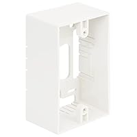 Algopix Similar Product 4 - ICC Mounting Box in Single Gang, White