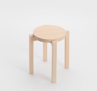 ヒノキのラウンドスツール TSUYAMA FURNITURE