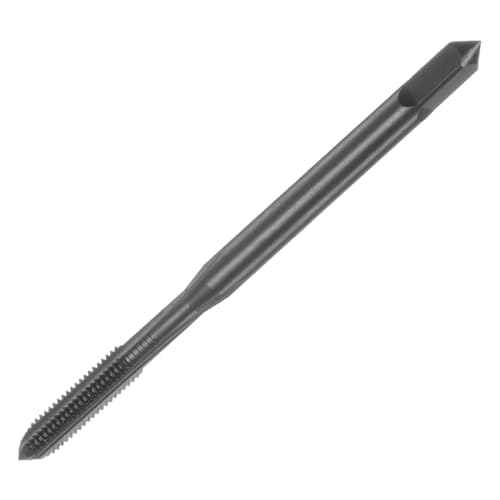 uxcell Metric Thread Tap M3 x 0.5 H2 Nitride Coated Straight Flute Screw Thread Milling Machine Taps Threading Tapping Repair Tool