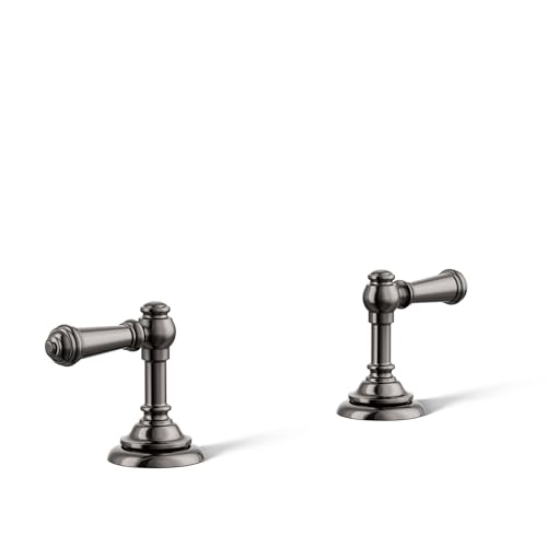 KOHLER 98068-4-TT ARTIFACTS™ WIDESPREAD HANDLES, LEVER, Vibrant Titanium by Kohler - Used condition - US$403.45