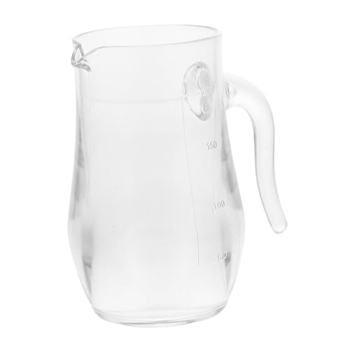 Unomor Mini Wine Dispenser 200ml Acrylic Wine Decanter Scale Versatile Beverage Dispenser for Hotels Restaurants