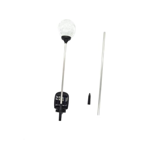 Lampe de Jardin Solaire Boule en Verre Résistant aux Intempéries