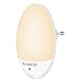 SLAMOS Luce Notturna LED, Automatiche Luce Notturna Bambini con Sensore Crepuscolare, Plug-And-Play, Luce Notturna da Presa per Camerette, Soggiorno, Corridoio, Bagno, Scale