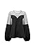 Pantora Women's Tina Sheer Contrast Top, Black, X-Small