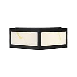 yicoming LED Post Light Outdoor, Square Modern Outdoor Column Lights IP65 Waterproof Stainless Steel