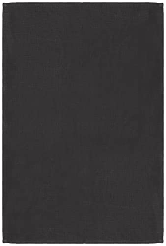 南海通商 Linnne(リンネ) ピュアリネン キッチンタオル 約46×64cm ブラック 0118-077