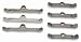 Valve Cover Hold Down Tabs 1 Valve Cover 5/16 in. Dia. Holes Incl. 4 3 in. Tabs/3 4 in. Tabs Blue Powder Coat Steel