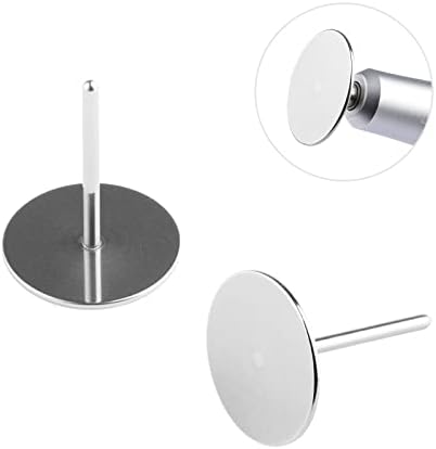 Stainless Steel Disc for 25mm Sanding Paper 3/32" Metal Disk Nail Drill Bits Drill Nails Accessories