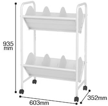 Amazon｜トヨダプロダクツ ファイルワゴン スチール製 仕切り8枚