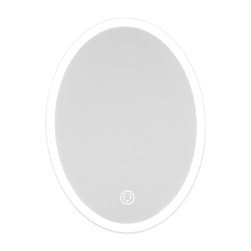 Espejo de Maquillaje LED de Mesa con Control Táctil