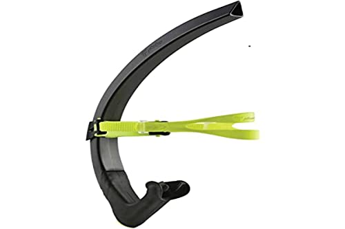 Aquasphere Enfoque Snorkel de Entrenamiento de natación, Unisex, Negro/Verde, L Cover