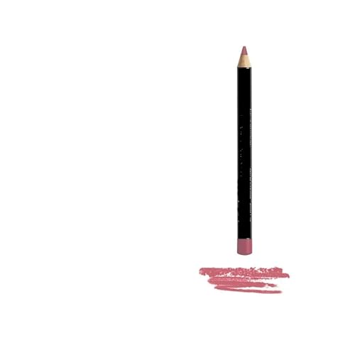 1x Mauve Rose Lip Pencil Liner Makeup Smooth Finish Lasting Colour
