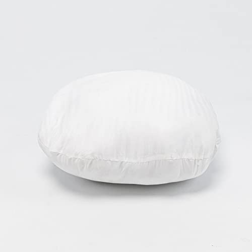 Asuprui Soft Floor Pillow Large Round Floor Cushion For Sitting Fur Meditation Pillow Premium Yoga Pillow For Living Room Bedroom Balcony Outdoor 20X6Inches Dark Grey Round Floor Pillow With Insert #TOP2