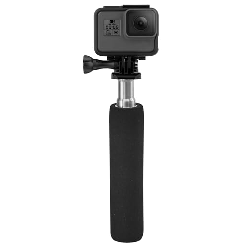 WELLMAKING Camera Handle Grip Support Mount Universal Handle Grip Camera Stabilizer with 1/4 inches Male Screw for Digital Video Camera Camcorder Action Camera LED Light