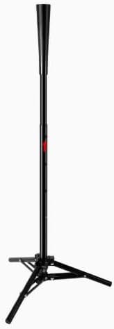 Baseball Batting Tee, Adjustable Height, Black Tripod Base