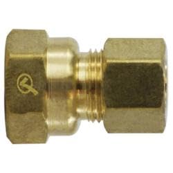 AMC® 700066-1008 Female Coupling, 5/8-in Compression x 1/2-in Female NPTF, Lead-Free Brass