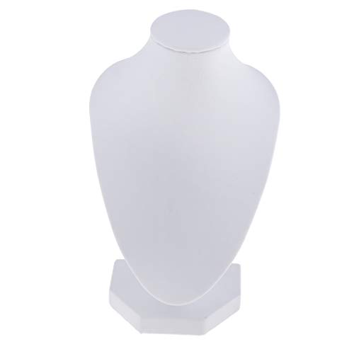 lahomia 2-Part Mannequin Jewelry Bust Jewelry Stand Necklaces Holder - Thumbnail 3