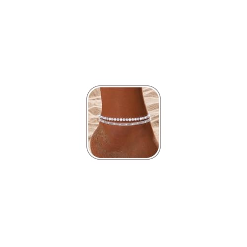 Tobilleras de plata para mujer perfectas para lucir como joyería de playa