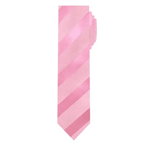Jacob Alexander Boys' Prep Regular Stripe Tonal Neck Tie