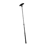 Putters de golf portátiles de doble cara para adultos, adolescentes y niños, negro, 92 cm