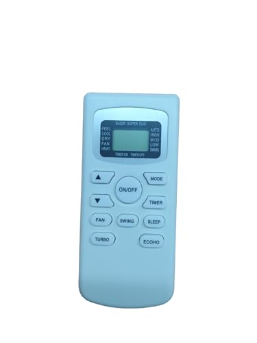 Image of Ac Remote Control Compatible For Whirlpool Ac Remote For Split & Window Ac (Model 16), Blue