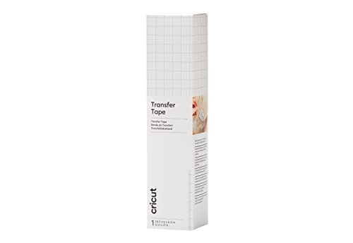 Cricut 1 Sheet | 30.5cm x, Cloruro de polivinilo, 6.4m (21ft), Transfer Tape, Talla única