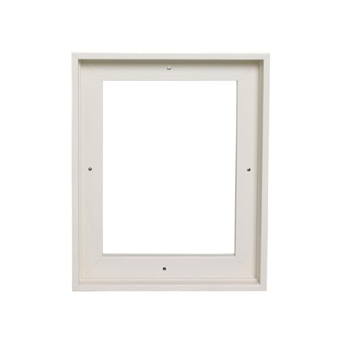 Image of 8x12inch Canvas Floater Frames for Canvas Art 0.8inch Depth Frames for Canvas Painting Floating Frame Plastic Floater Frame for Canvas Prints (No Backboard)