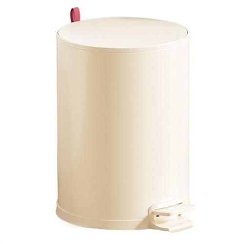 Caneca de basura redonda acero inoxidable 8 litros con tapa miniatura 1