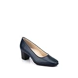collection name: N/A Uniform-Shoes Dunkel blau Leather Pumps für Damen TUY 40.0 - SEDEX-Mitglied Fabrik; LWG-zertifizierte Lieferanten; Made in Portugal;