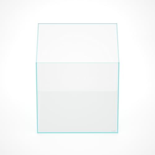 Image of LANDEN 31 Gallon Cube Rimless Low Iron Aquarium Fish Tank,19.7 inch L x 19.7 inch W x 19.7 inch H (50cm x 50cm x50cm) 8mm Thickness with Nano Foam Leveling Mat Included