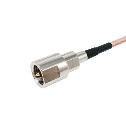 Vecys FME Male to TS9 Male Right Angle 90 Degree RF Coaxial Cable RG316 15cm/6in (2pcs) for 2G 3G 4G LTE Antennes Routers UMTS Mobile Broadband Hsdpa WLAN Wireless - Image 3