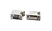 AddOncomputer.com Bulk 5 Pack VGA to DVI-I White Adapter Converter - M/F