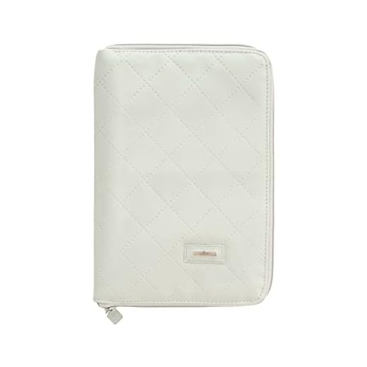 Cambrass-Portadocumentos bebé – carpeta para guardar documentos del bebé – Funda para cartilla sanitaria – libro de nacimiento con bolsillos- Sweet Beige 3x19x27 cm