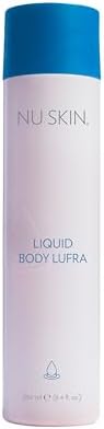 Nu Skin Liquid Body Lufra | Exfoliating and Face Moisturizer, Body Wash For Skin Care | With Ground Walnut Shells, Aloe Vera, Glycerin | Wet skin with Water-work into lather-rinse | 8.4 Fl Oz | 1 Pack