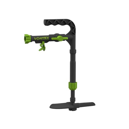 HME Game Washer | Durable Portable Effective Wild Game Cleaner with Adjustable Water Flow Valve, Sliding Bucket Clip & Telescoping Assembly