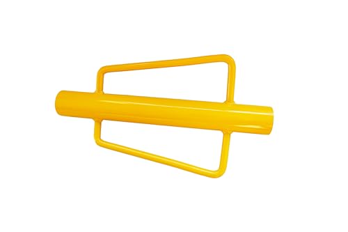 COUNTRY PRO 18.5-Pound Fence Post Pounder - 24-Inches Long - Extra Long and Wide Reinforced Handles - for T-Posts, U Channel Posts, Metal Posts, Wooden Stakes, Sign Posts and More - YTL-002-049