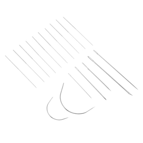 Agujas de coser a mano para solucionar descosidos y kit portátil de costura UTHCLO